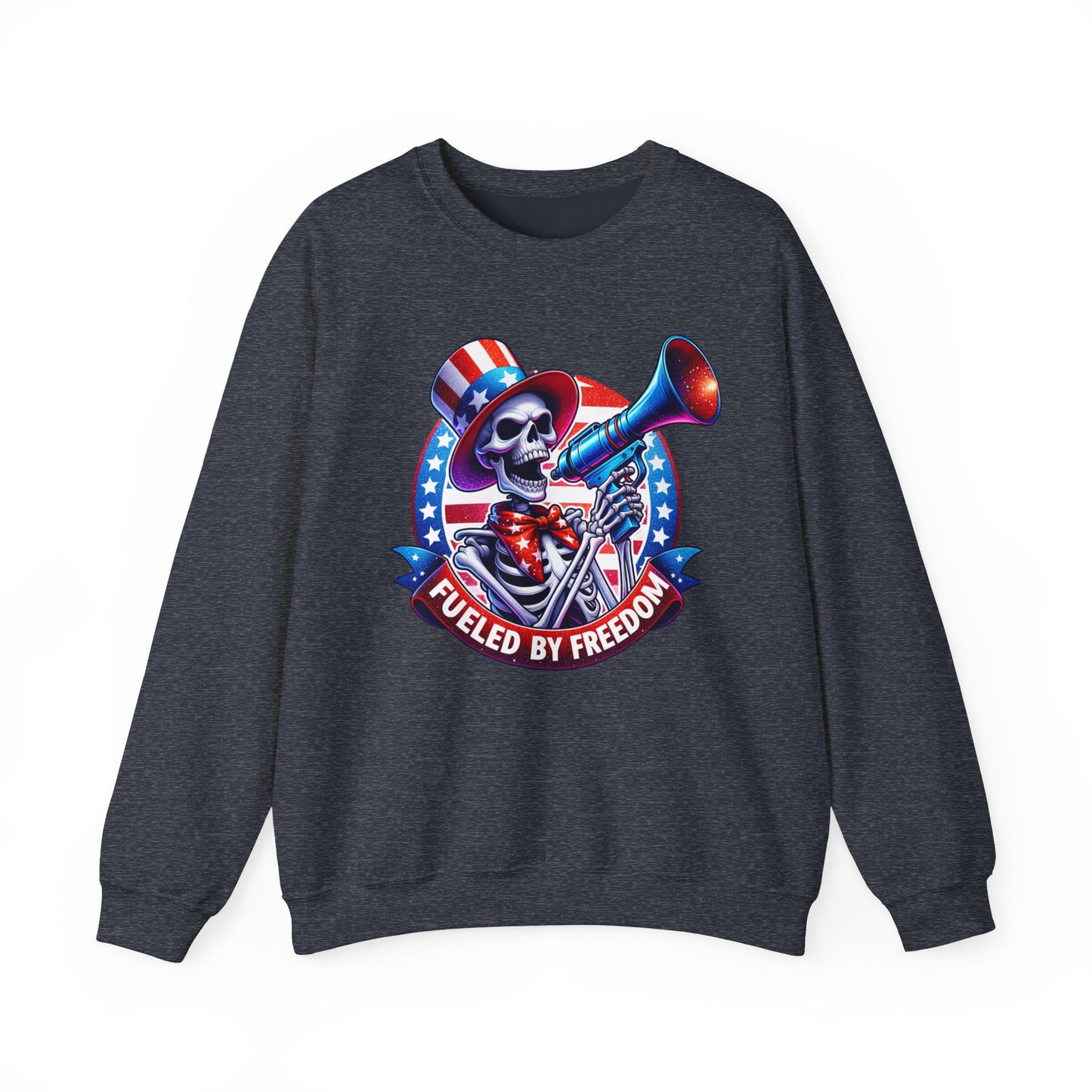 Fueled by Freedom Skeleton Sweatshirt