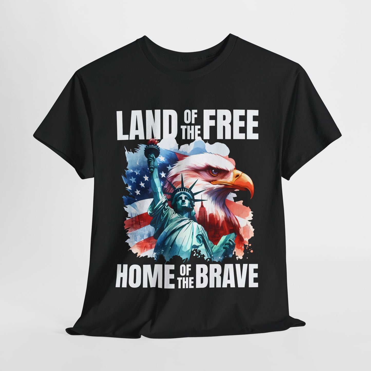 Land of the Free Home of the Brave T-Shirt