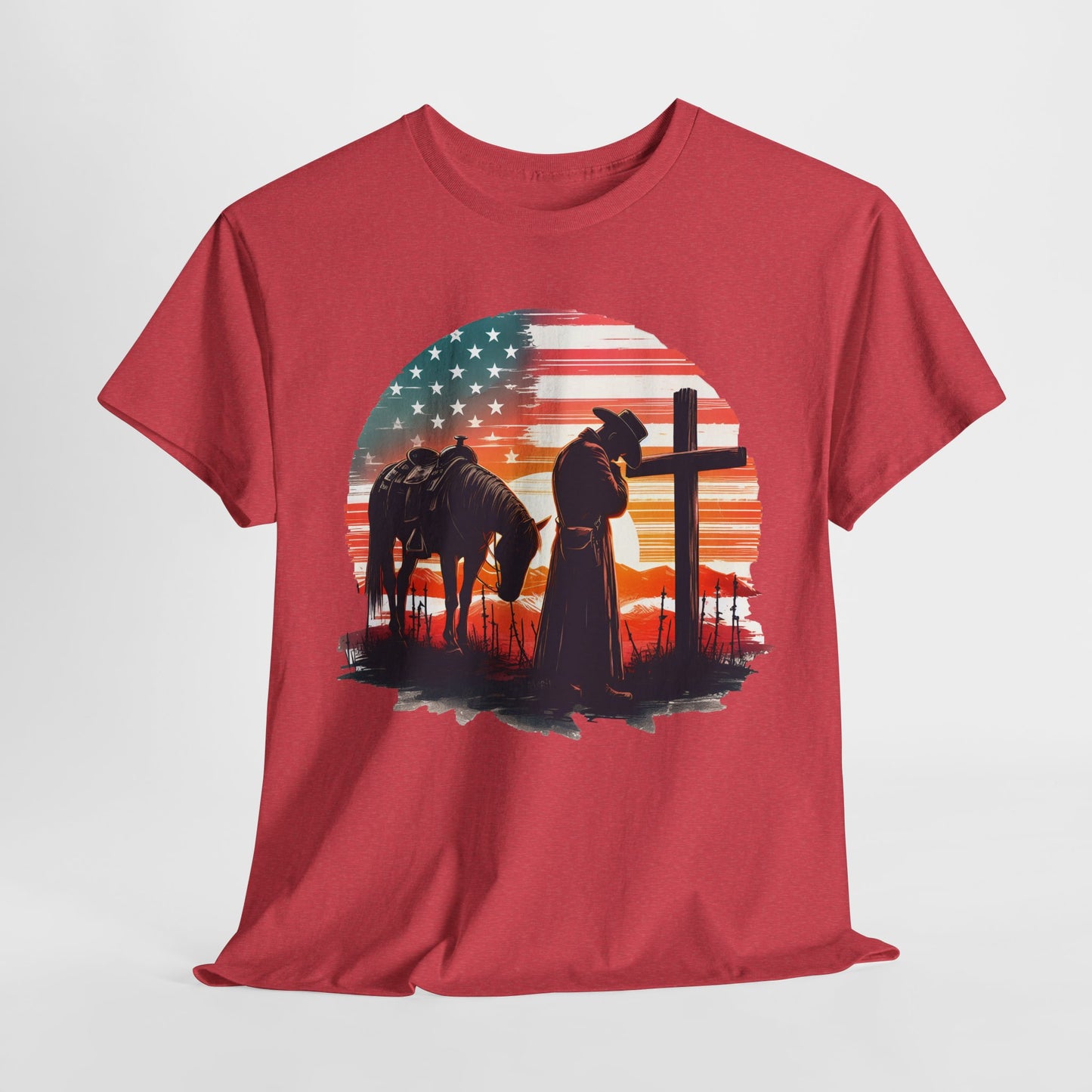 Cowboy Traveler at Cross T-Shirt