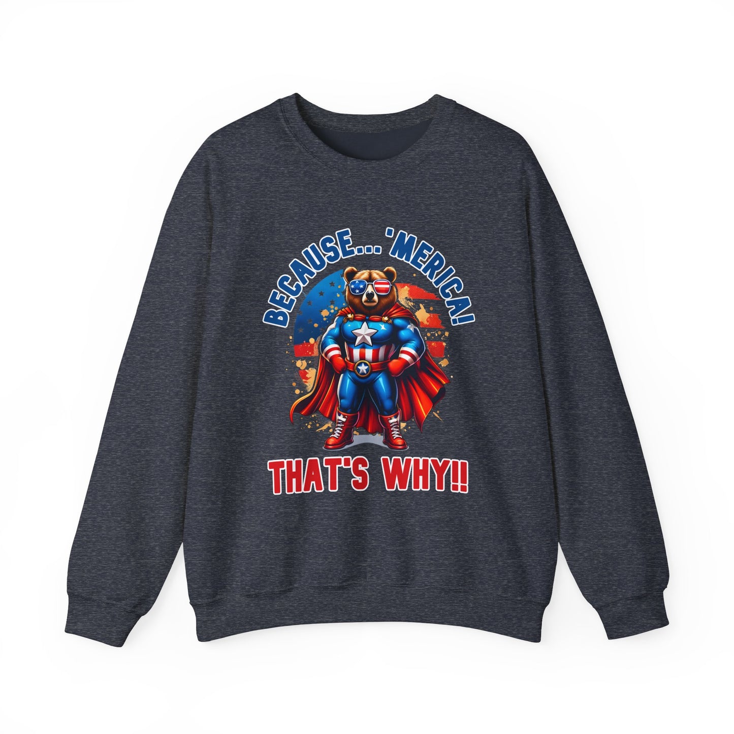 Because 'Merica! That's Why!! #2 Sweatshirt