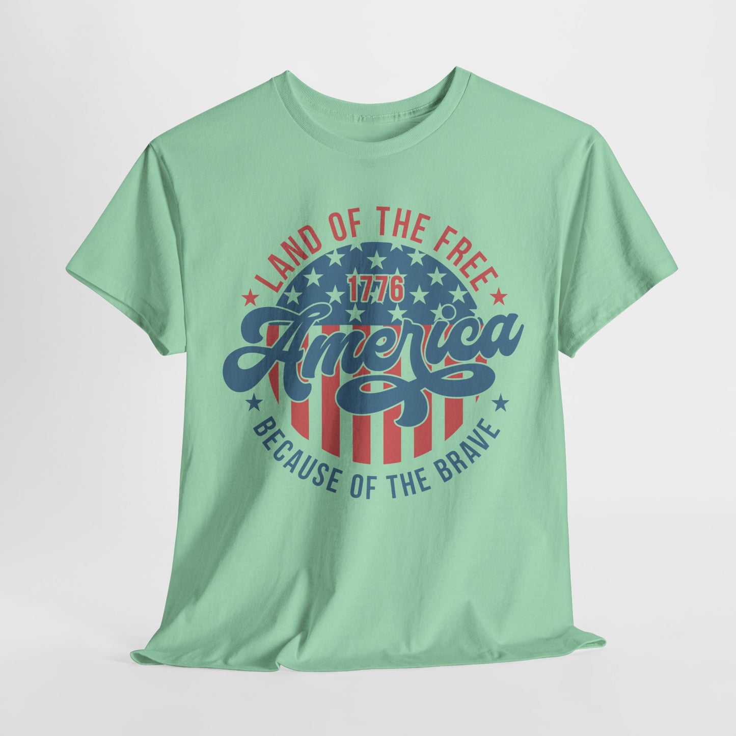 Land of the Free Because of the Brave #1 T-Shirt
