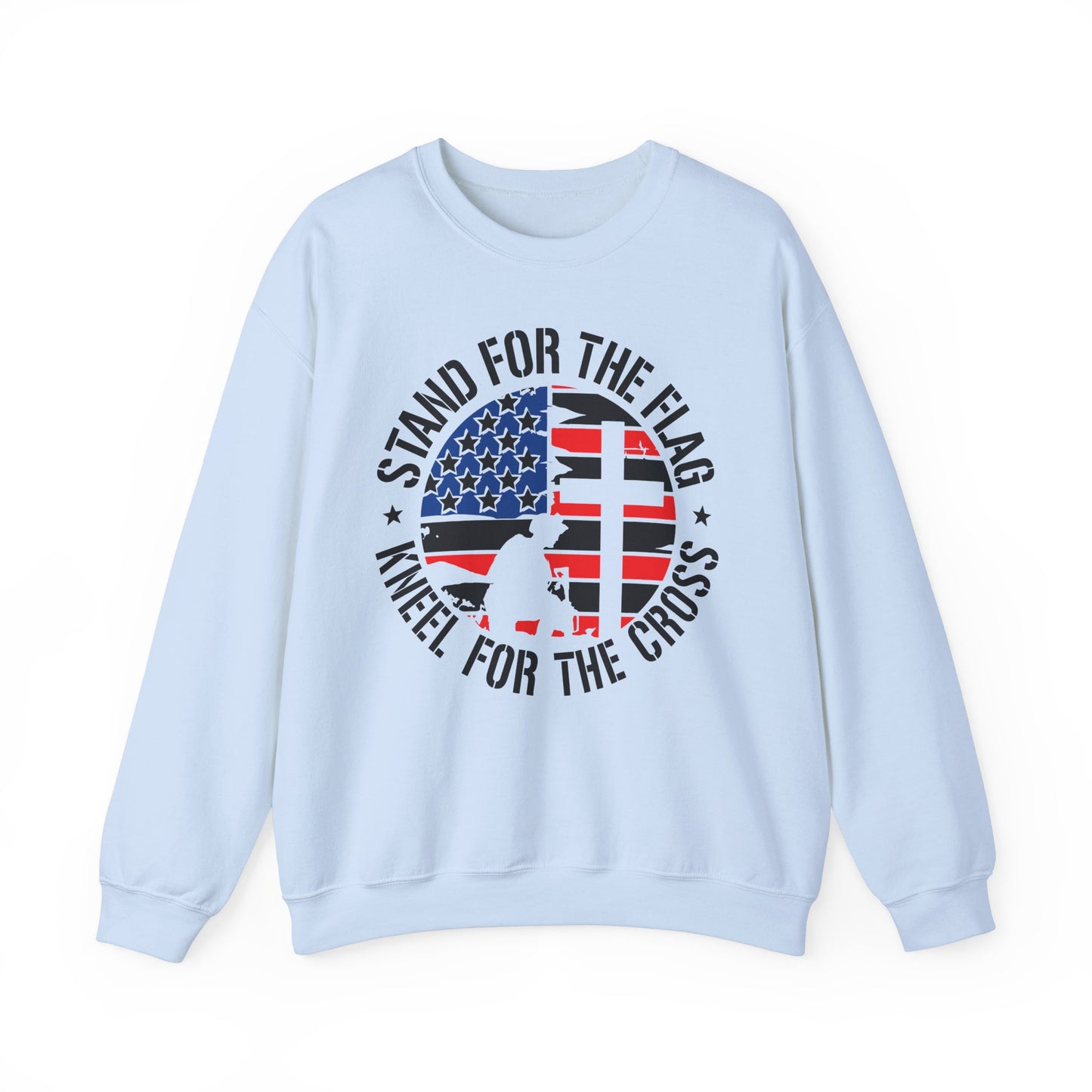 Stand for the Flag Kneel for the Cross Sweatshirt
