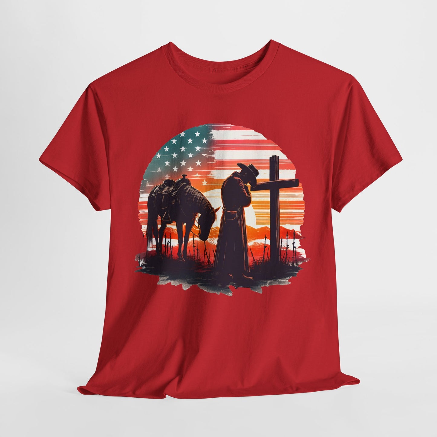 Cowboy Traveler at Cross T-Shirt