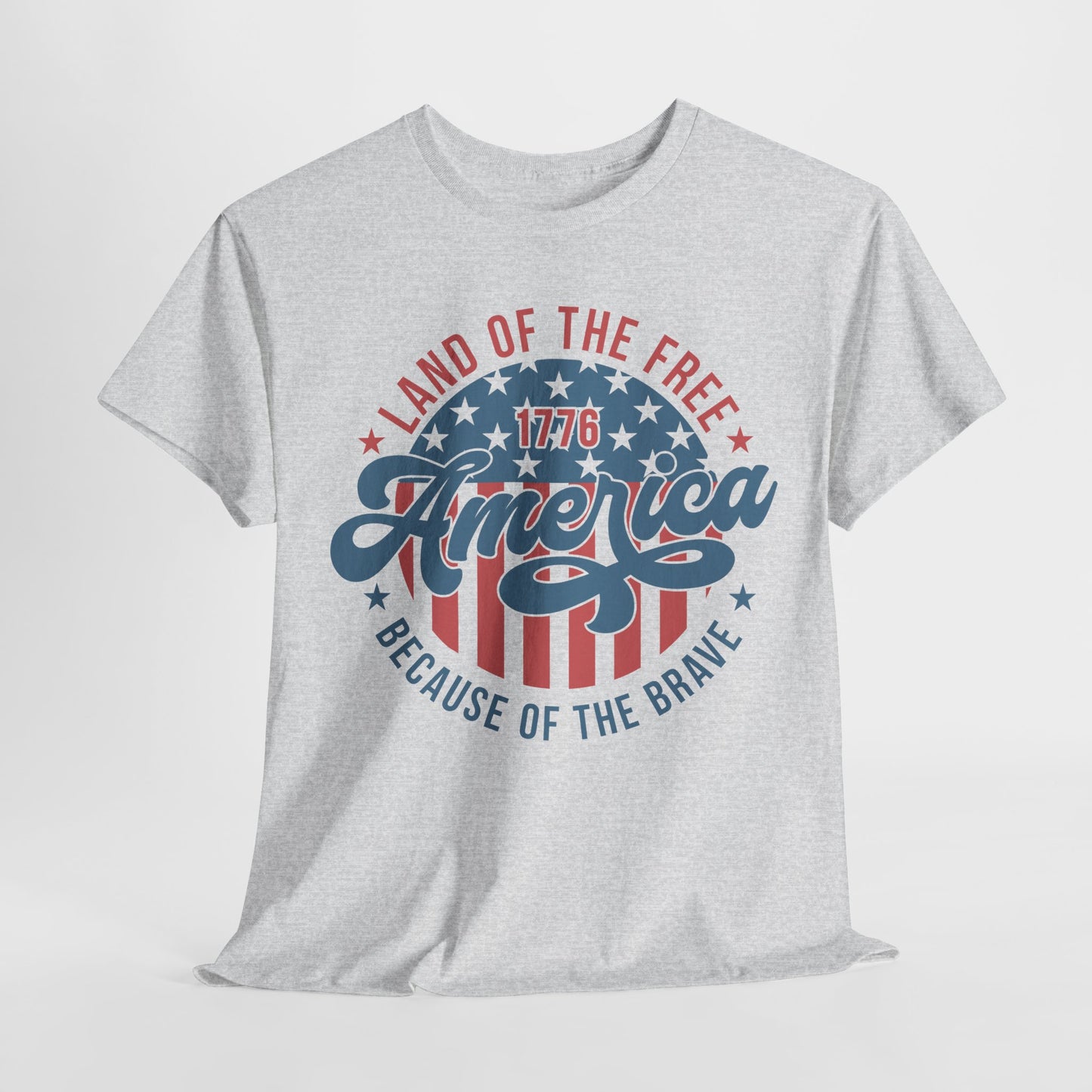 Land of the Free Because of the Brave #1 T-Shirt