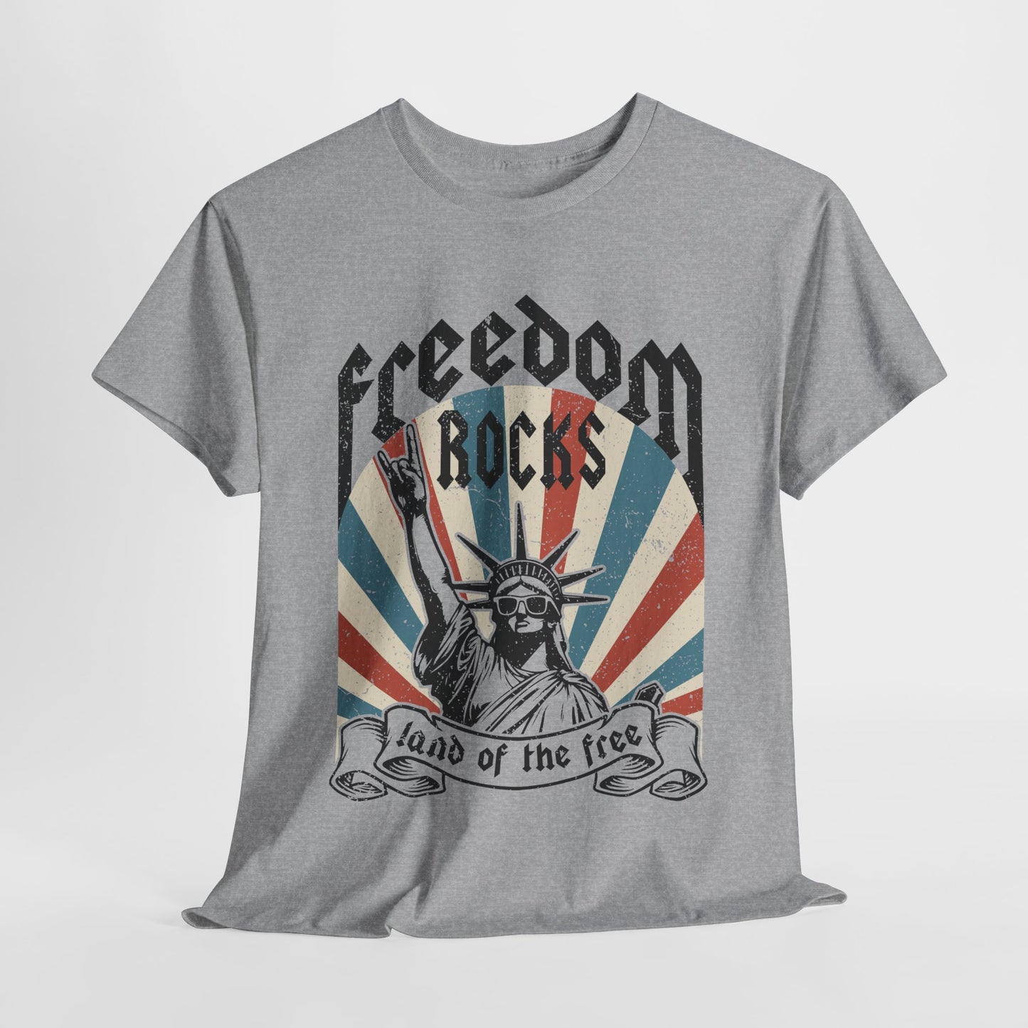 Statue of Liberty - Freedom Rocks T-Shirt