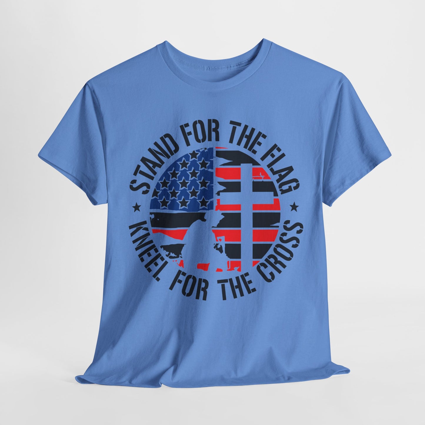 Stand for the Flag Kneel for the Cross T-Shirt
