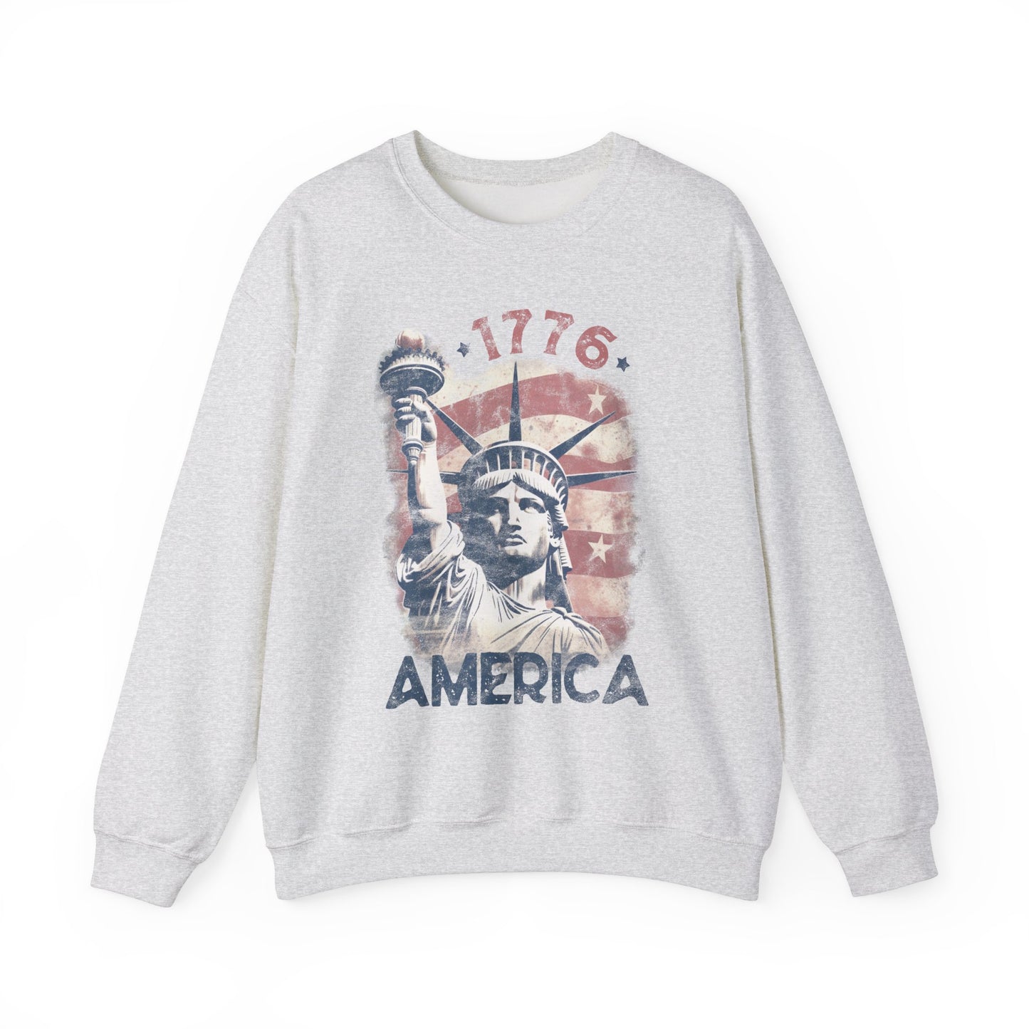 Statue of Liberty - 1776 America Sweatshirt