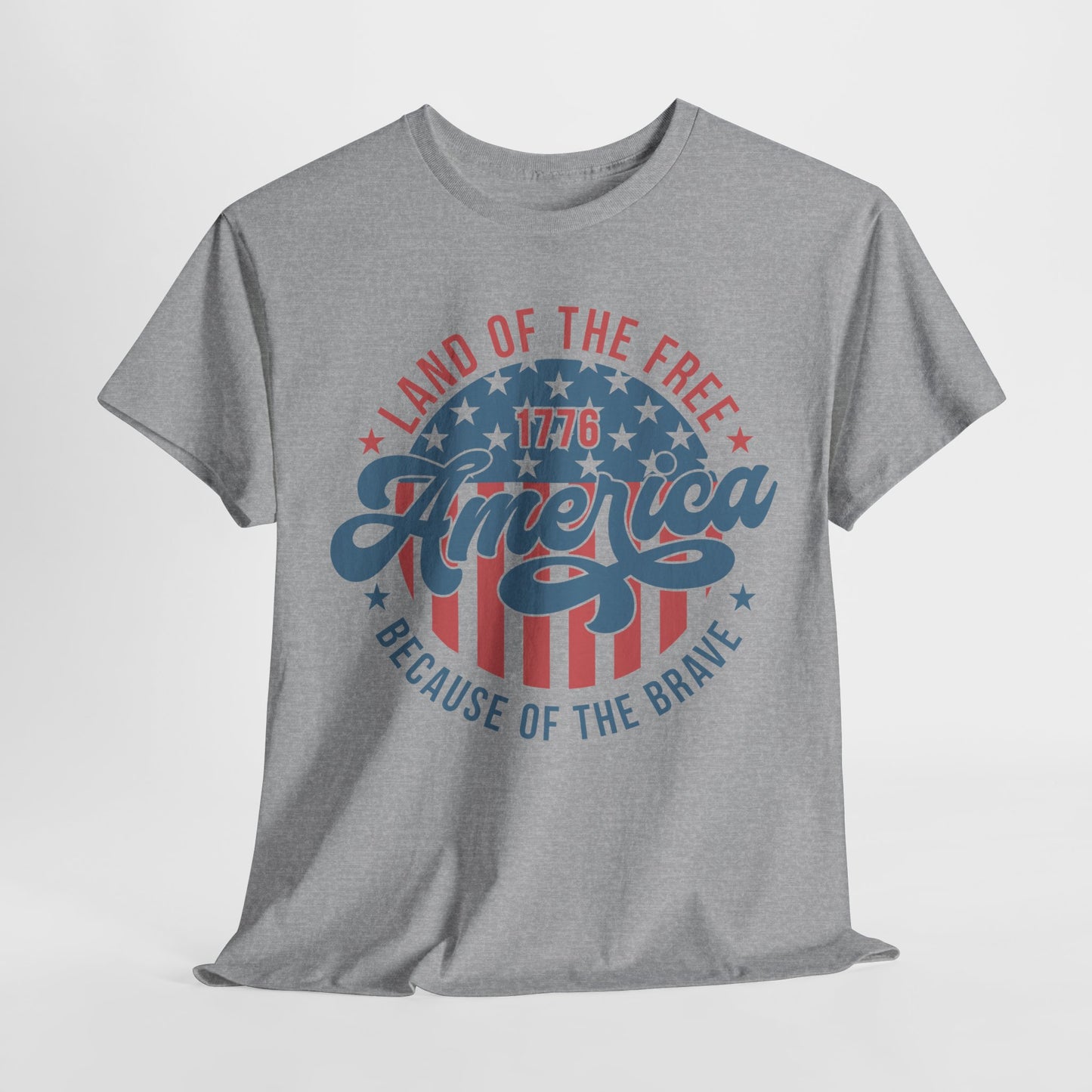 Land of the Free Because of the Brave #1 T-Shirt