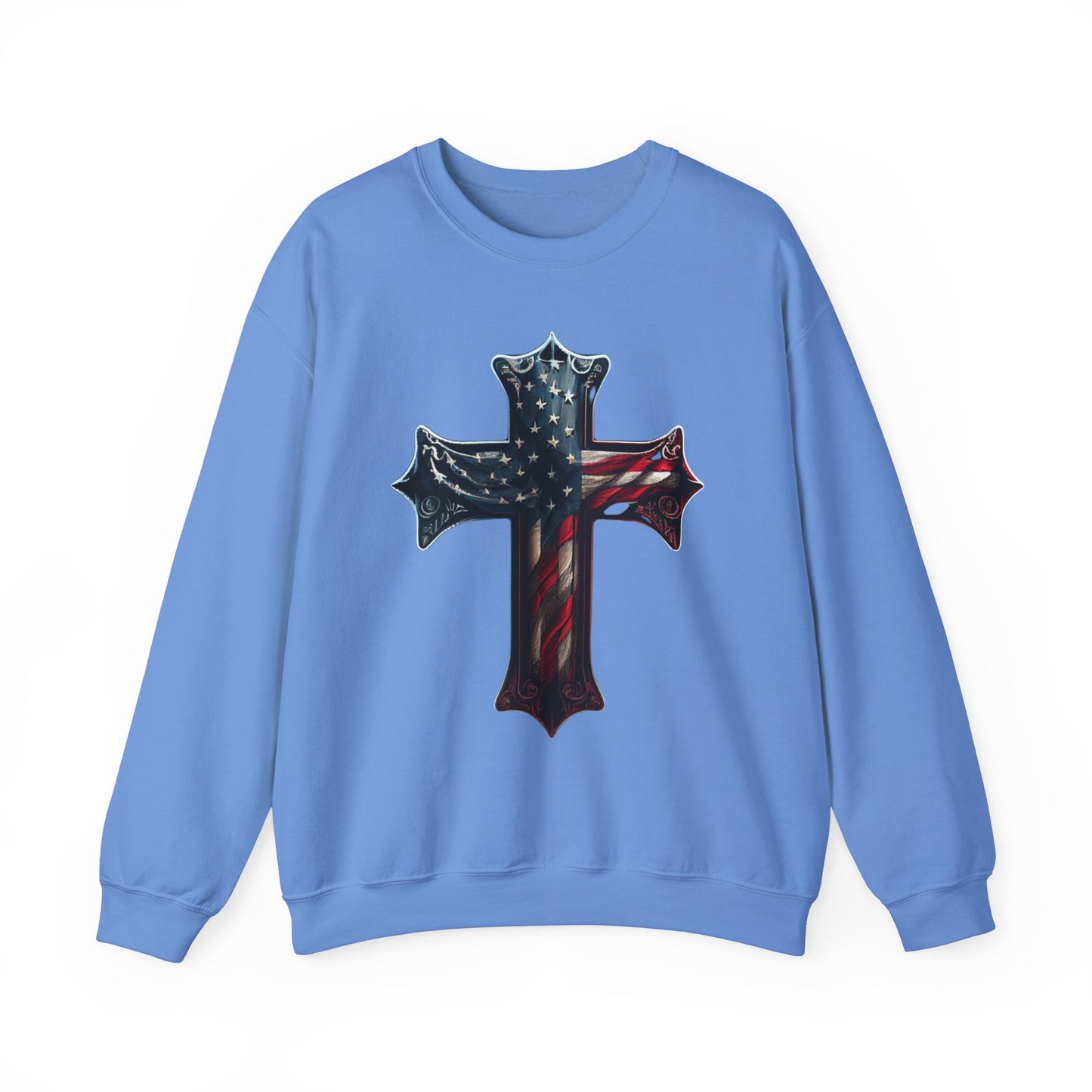 American Flag Cross #2 Sweatshirt