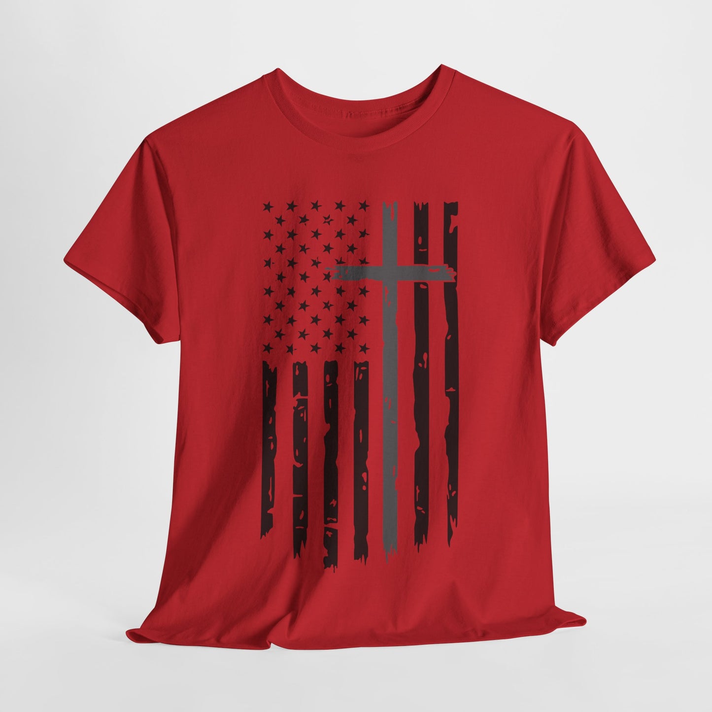 Thin Gray Line Cross - Corrections T-Shirt