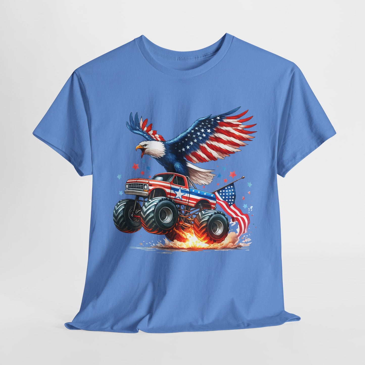 Eagle on a Monster Truck T-Shirt