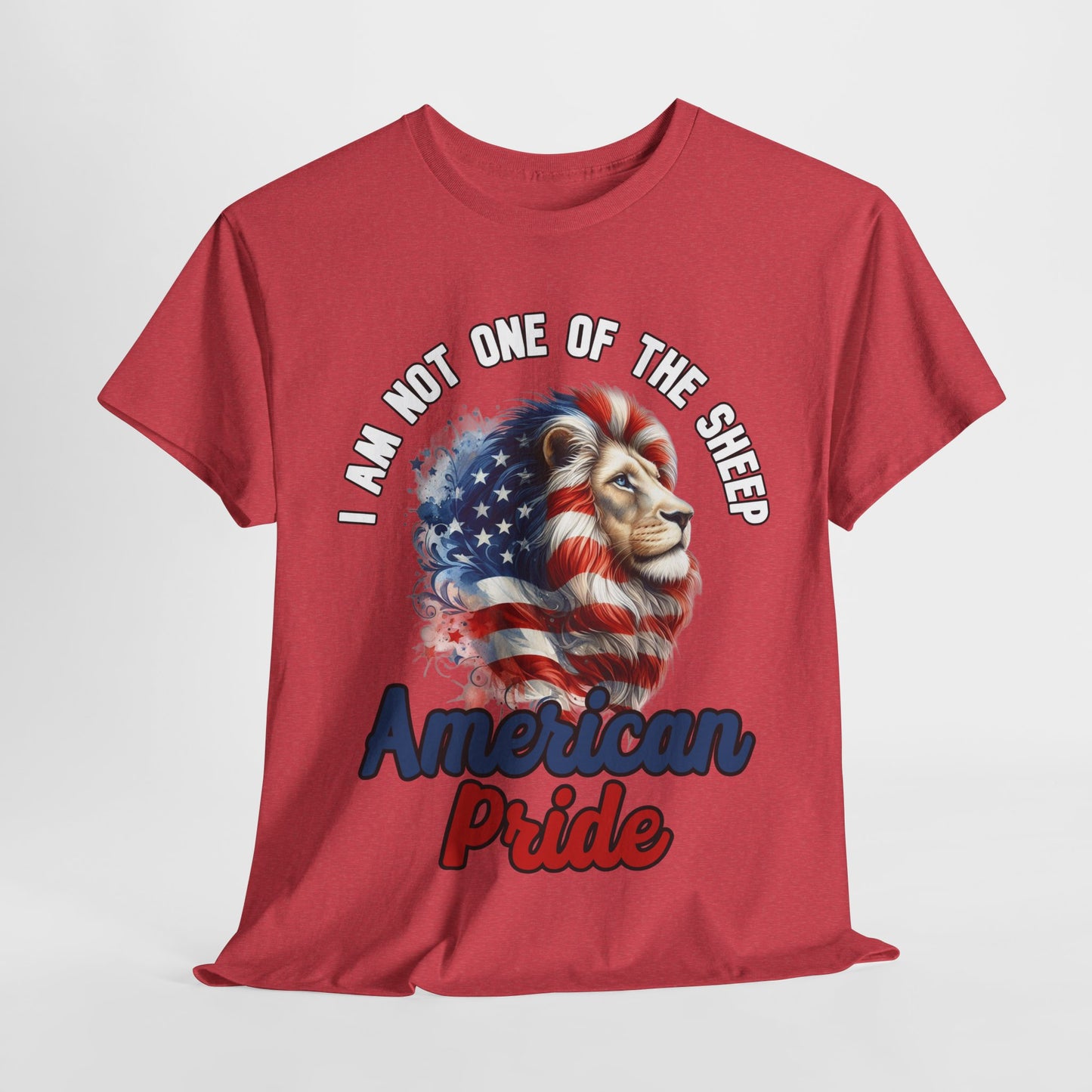 I am Not One of the Sheep - American Pride T-Shirt