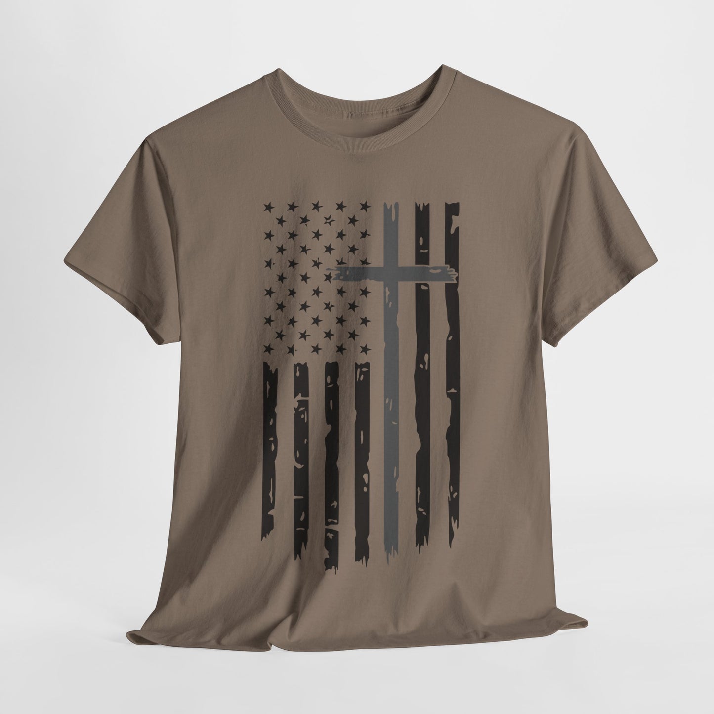 Thin Gray Line Cross - Corrections T-Shirt