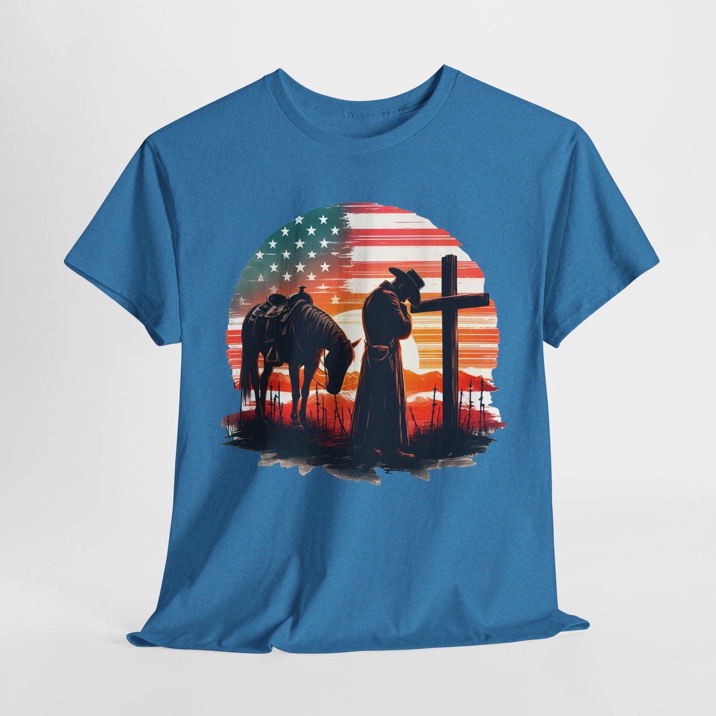Cowboy Traveler at Cross T-Shirt