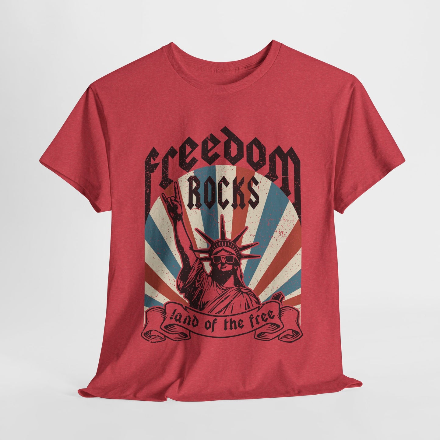 Statue of Liberty - Freedom Rocks T-Shirt