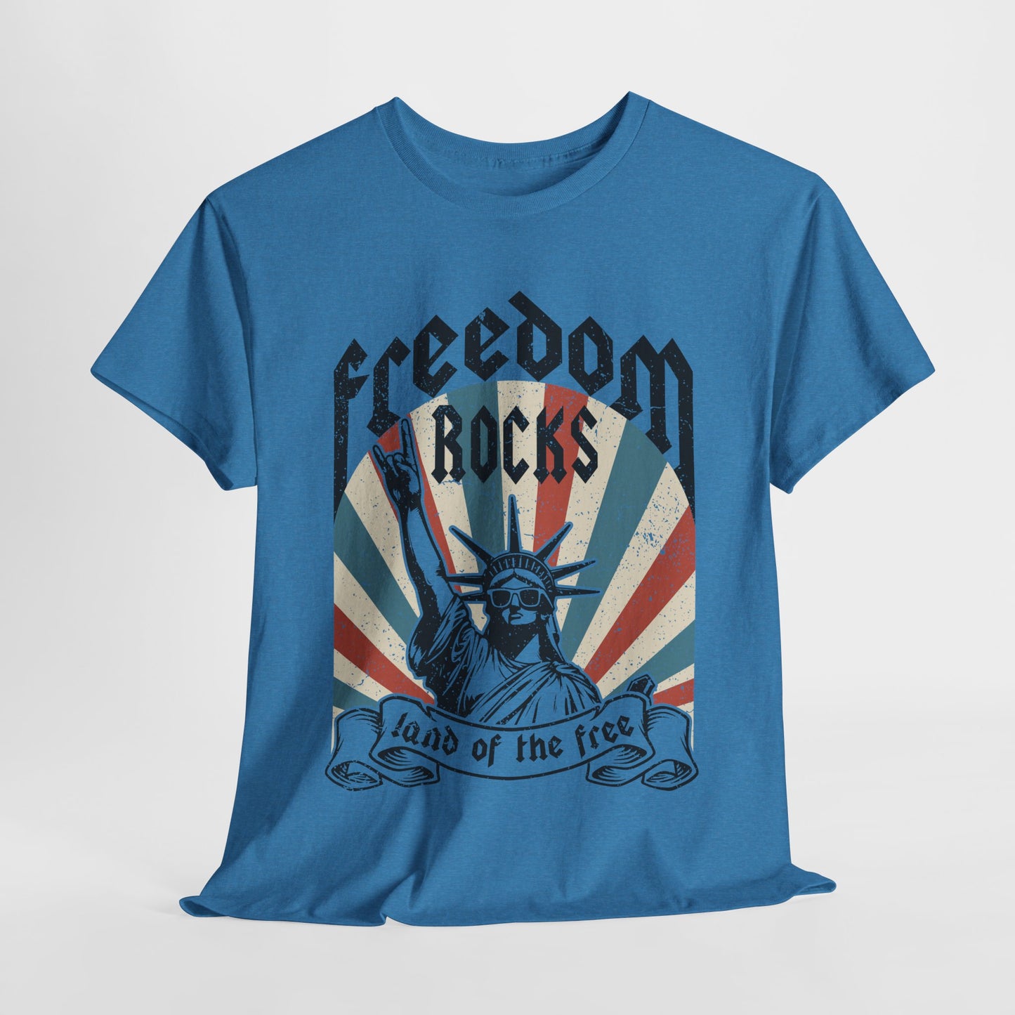 Statue of Liberty - Freedom Rocks T-Shirt