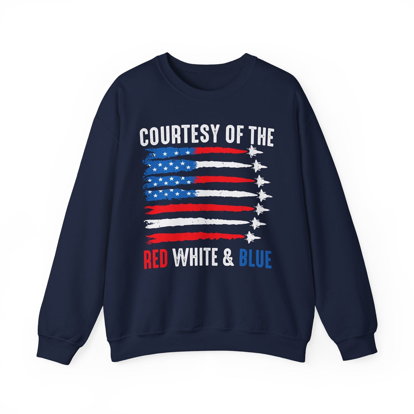 Courtesy of the Red, White & Blue Sweatshirt