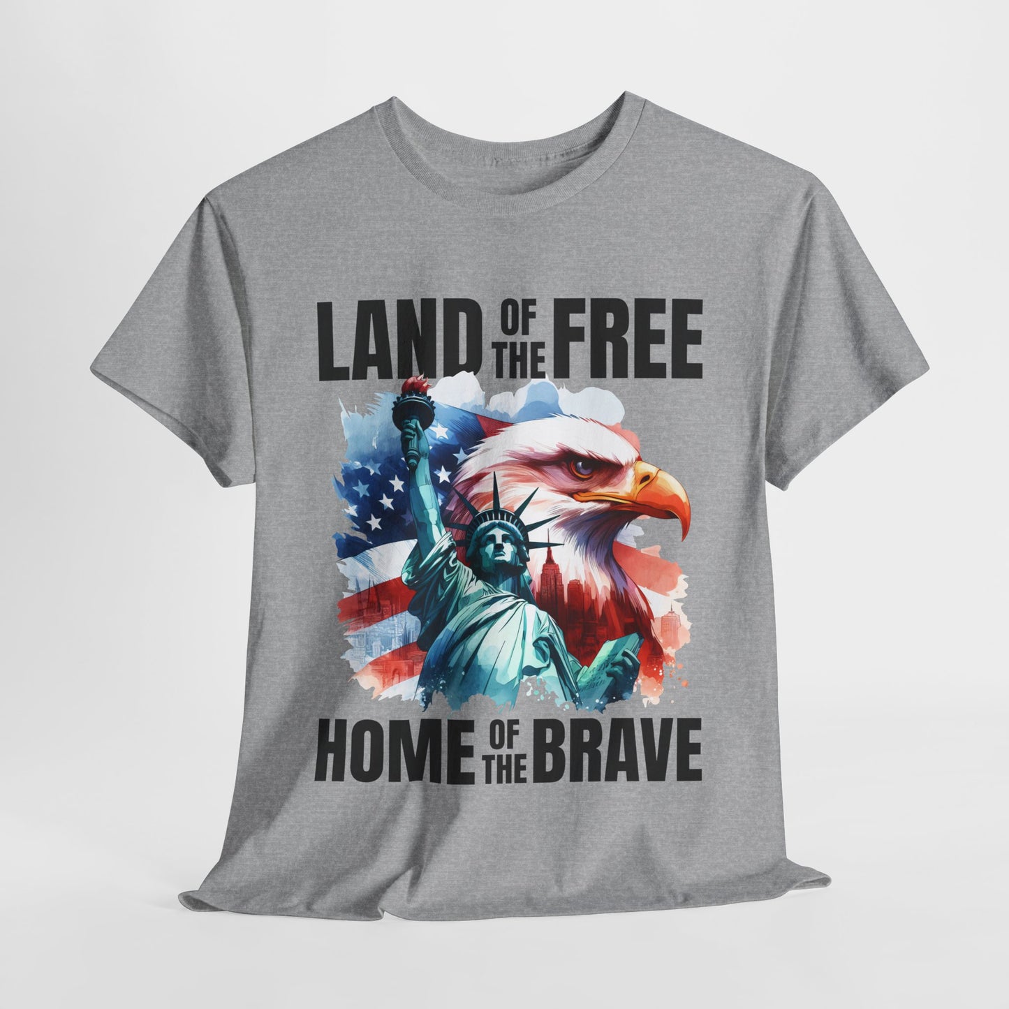 Land of the Free Home of the Brave T-Shirt