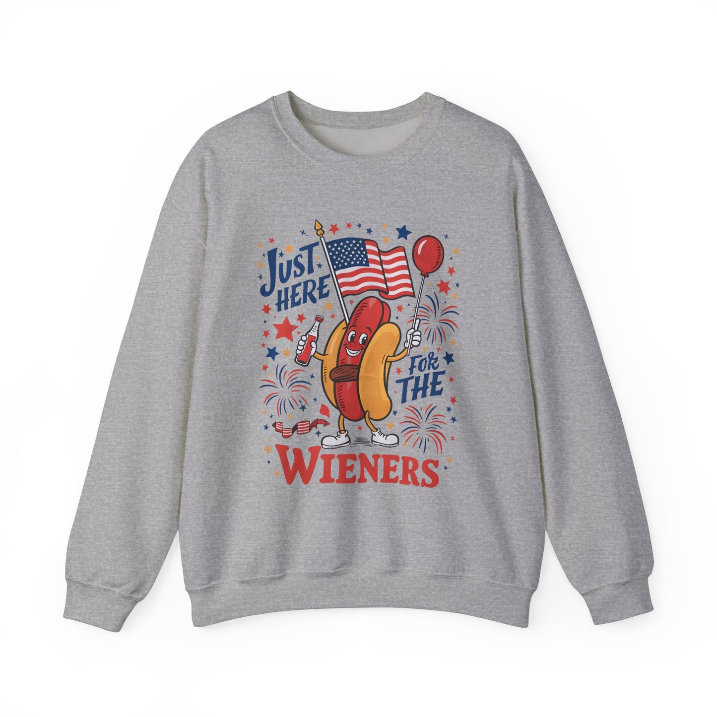 Just Here for the Wieners #1 Sweatshirt