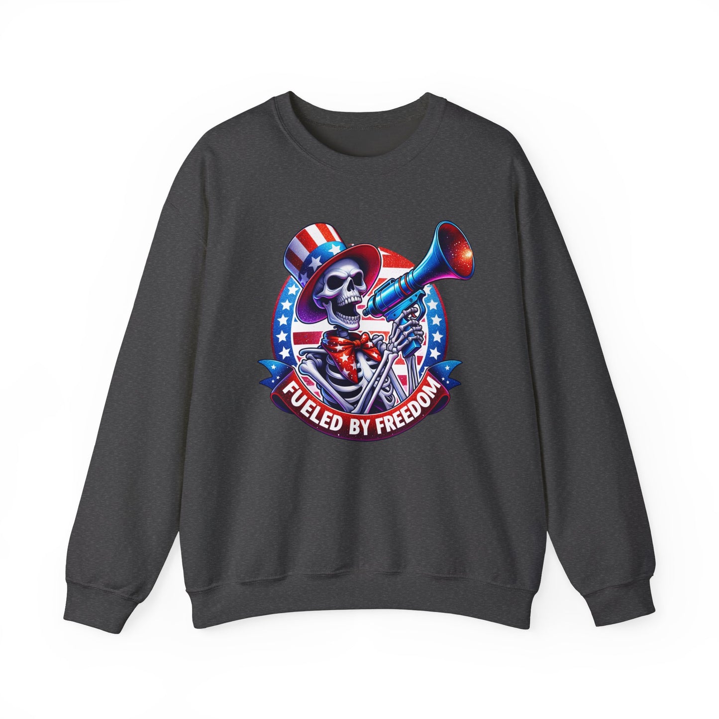 Fueled by Freedom Skeleton Sweatshirt