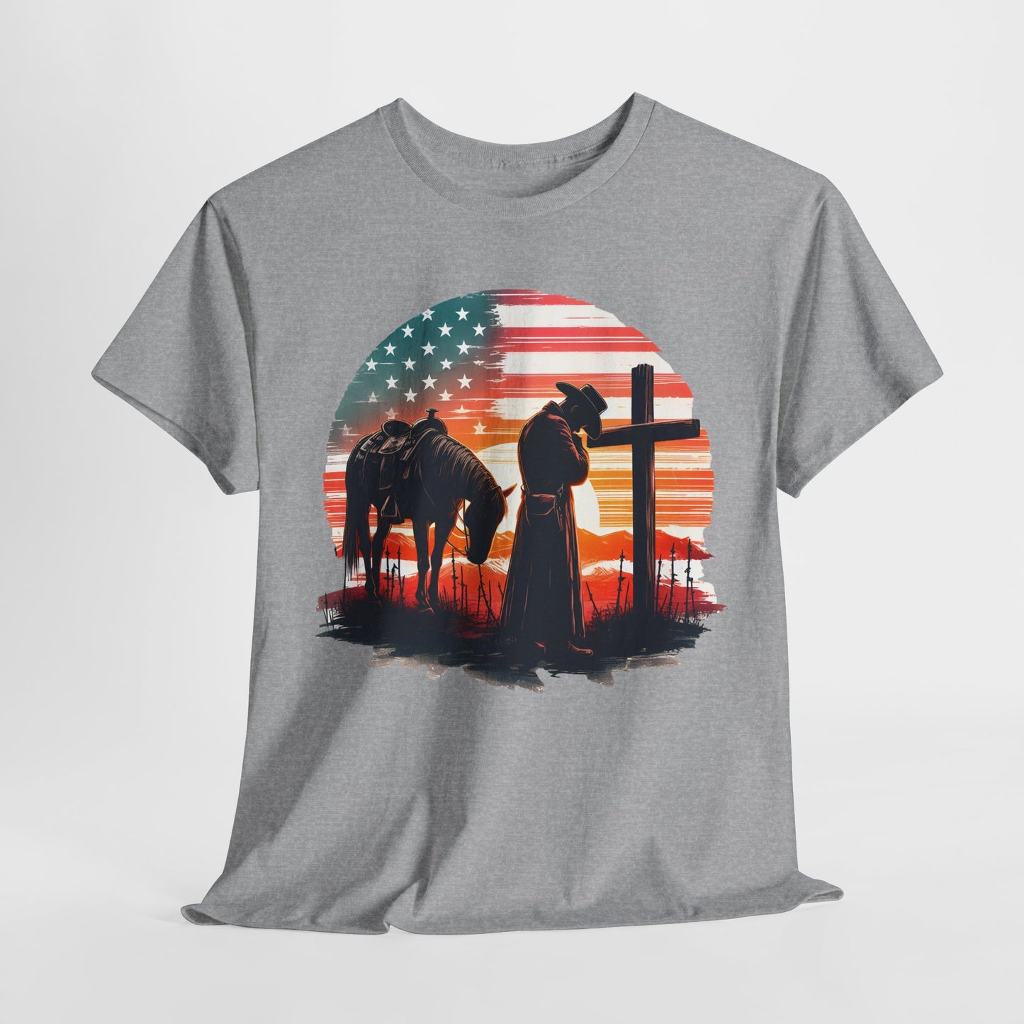 Cowboy Traveler at Cross T-Shirt