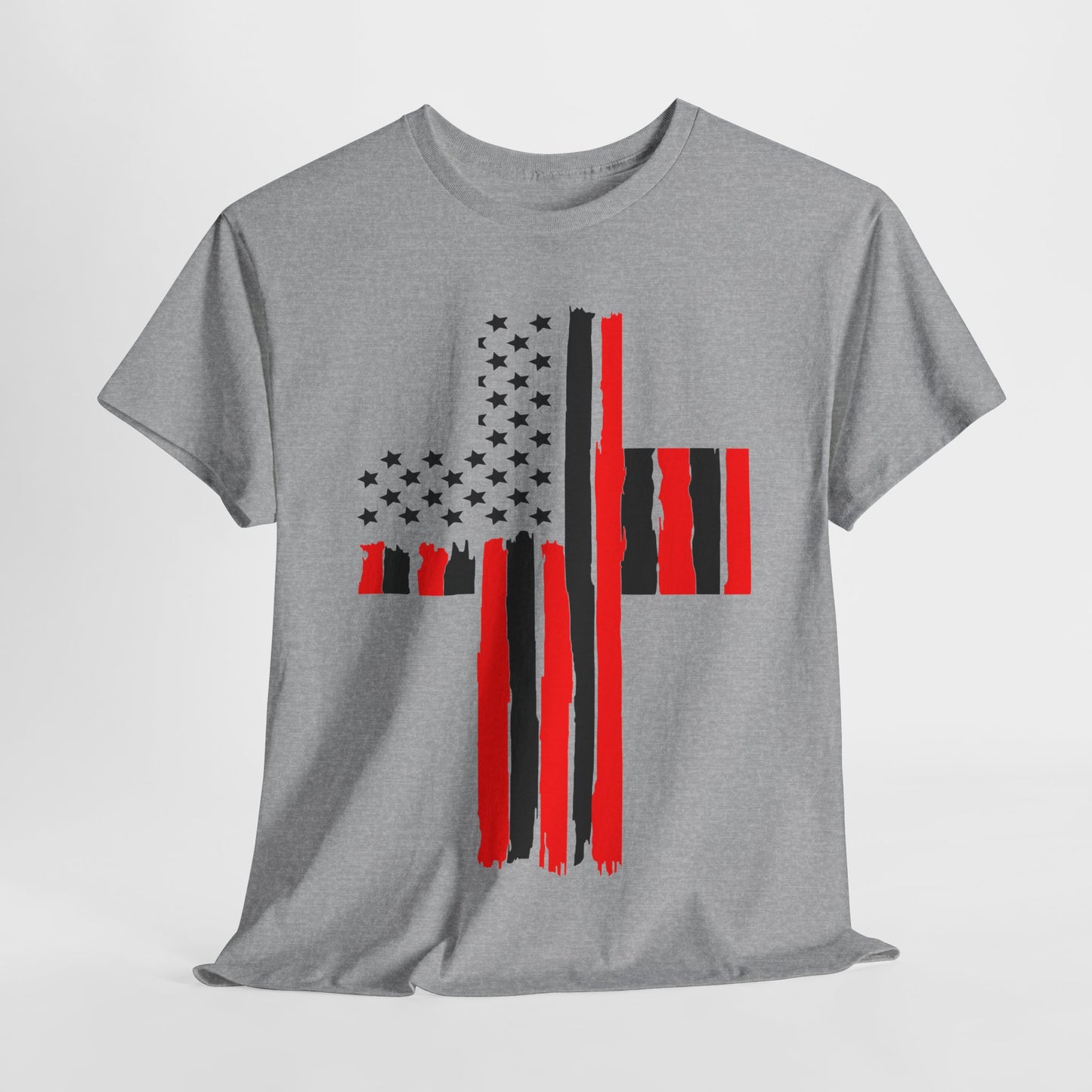 American Flag Cross #1 T-Shirt