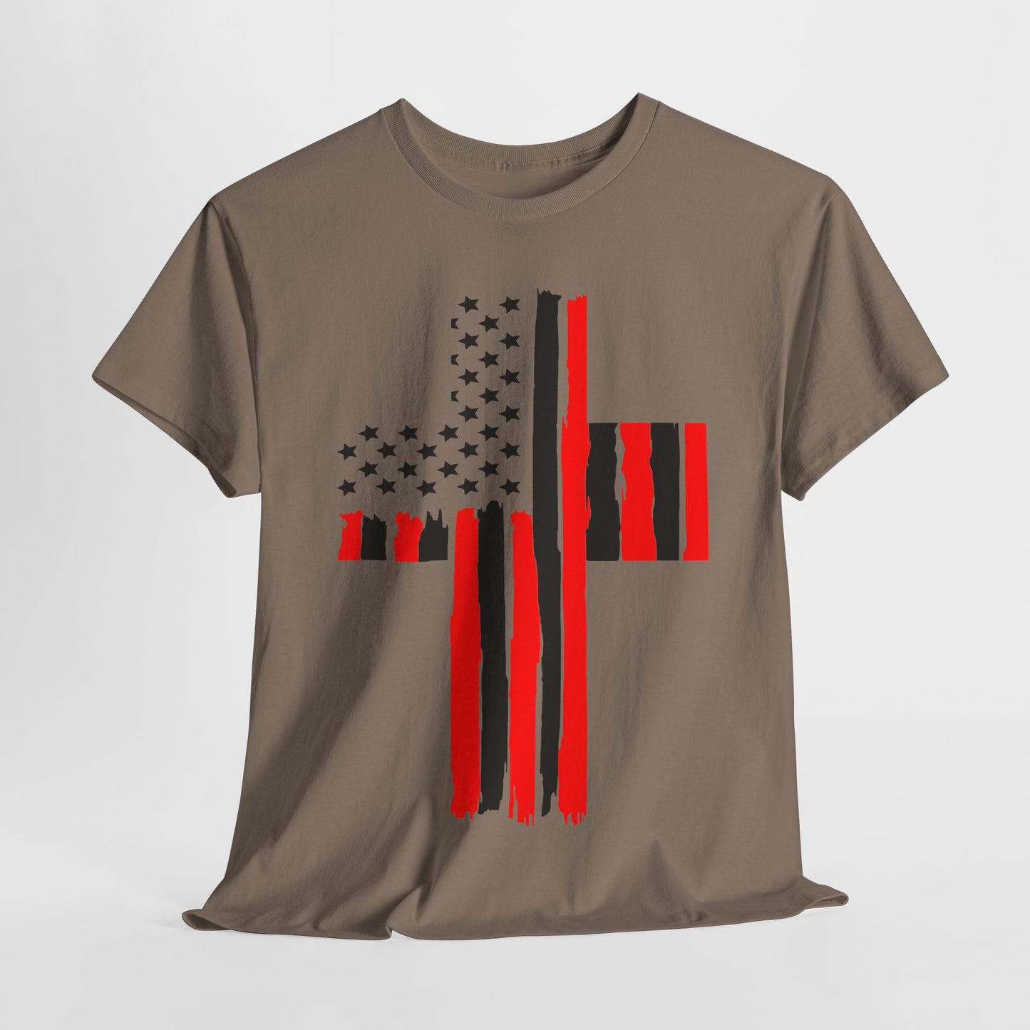 American Flag Cross #1 T-Shirt