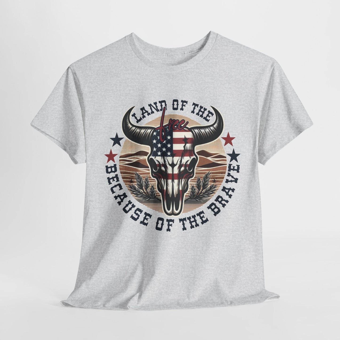 Land of the Free Because of the Brave #3 T-Shirt