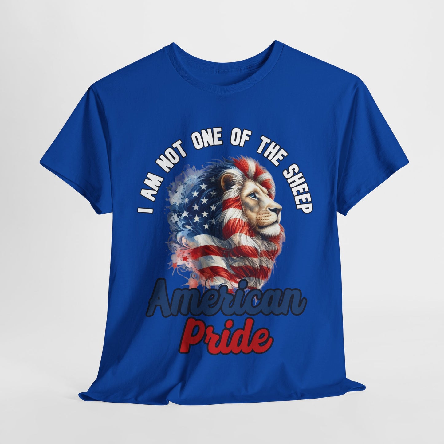 I am Not One of the Sheep - American Pride T-Shirt