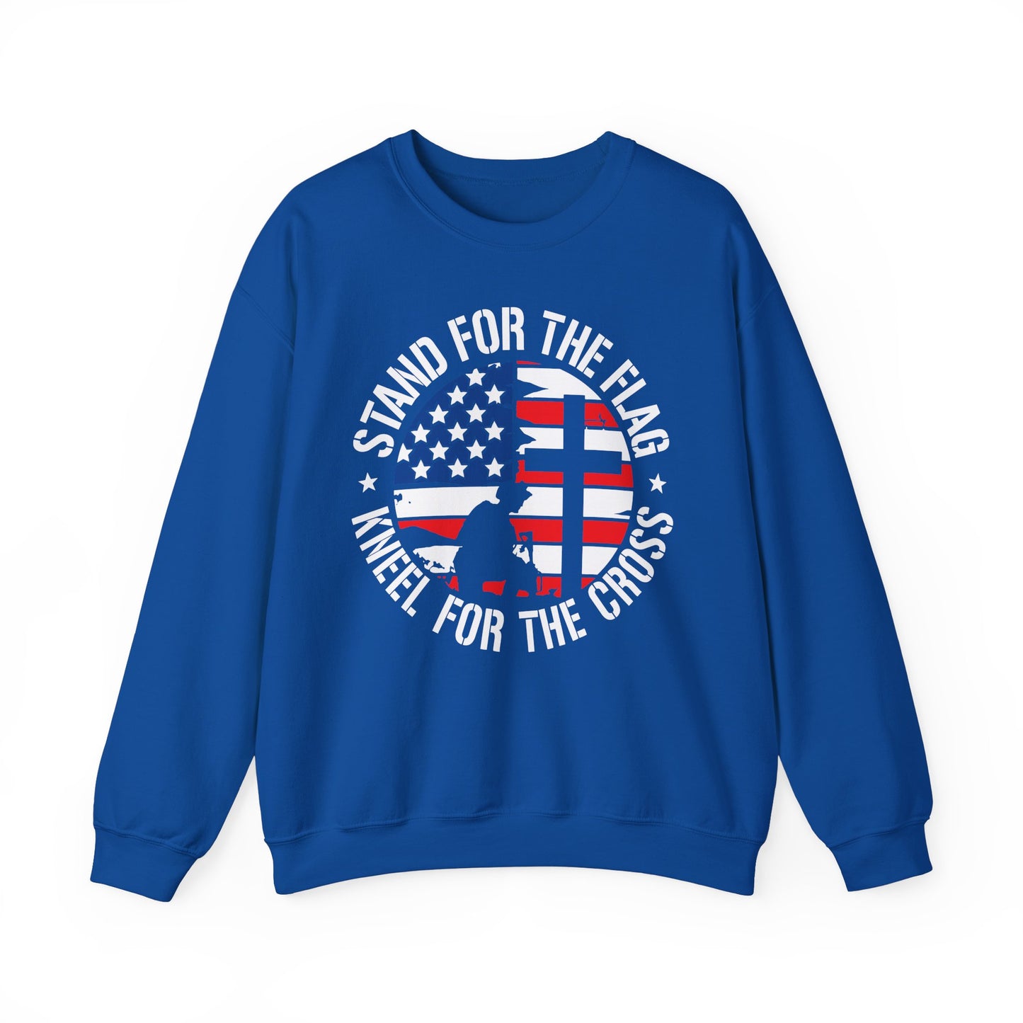 Stand for the Flag Kneel for the Cross Sweatshirt