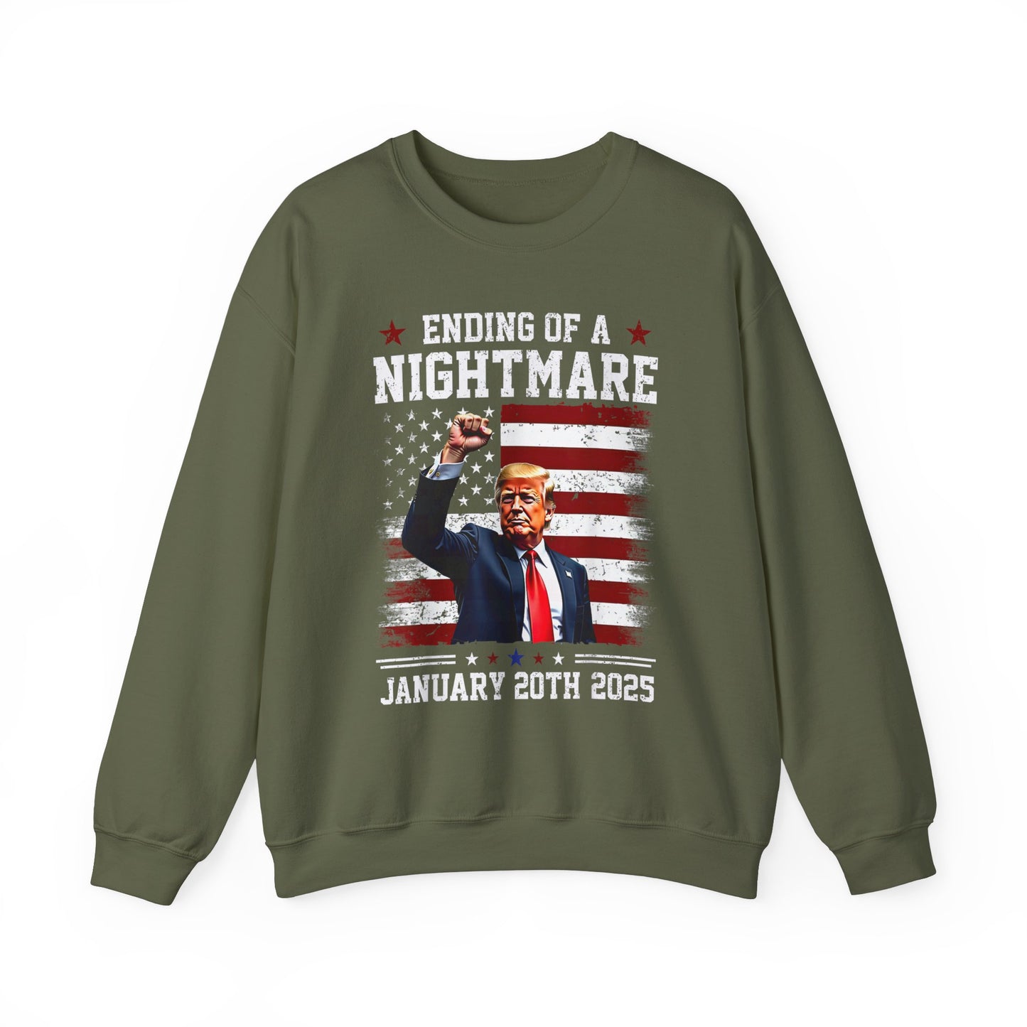 Donald Trump - Jan 20th Ending of a Nightmare Sweatshirt