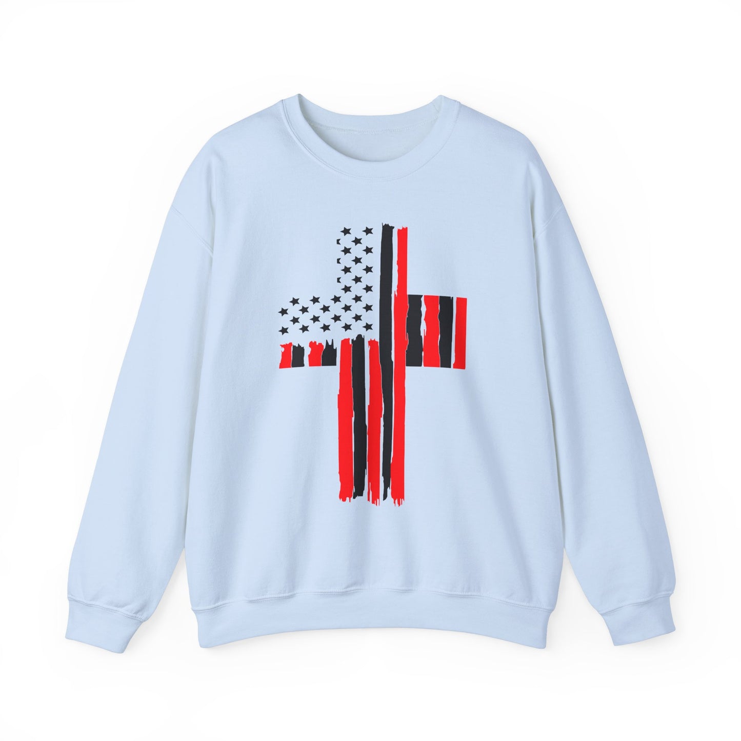 American Flag Cross #1 Sweatshirt