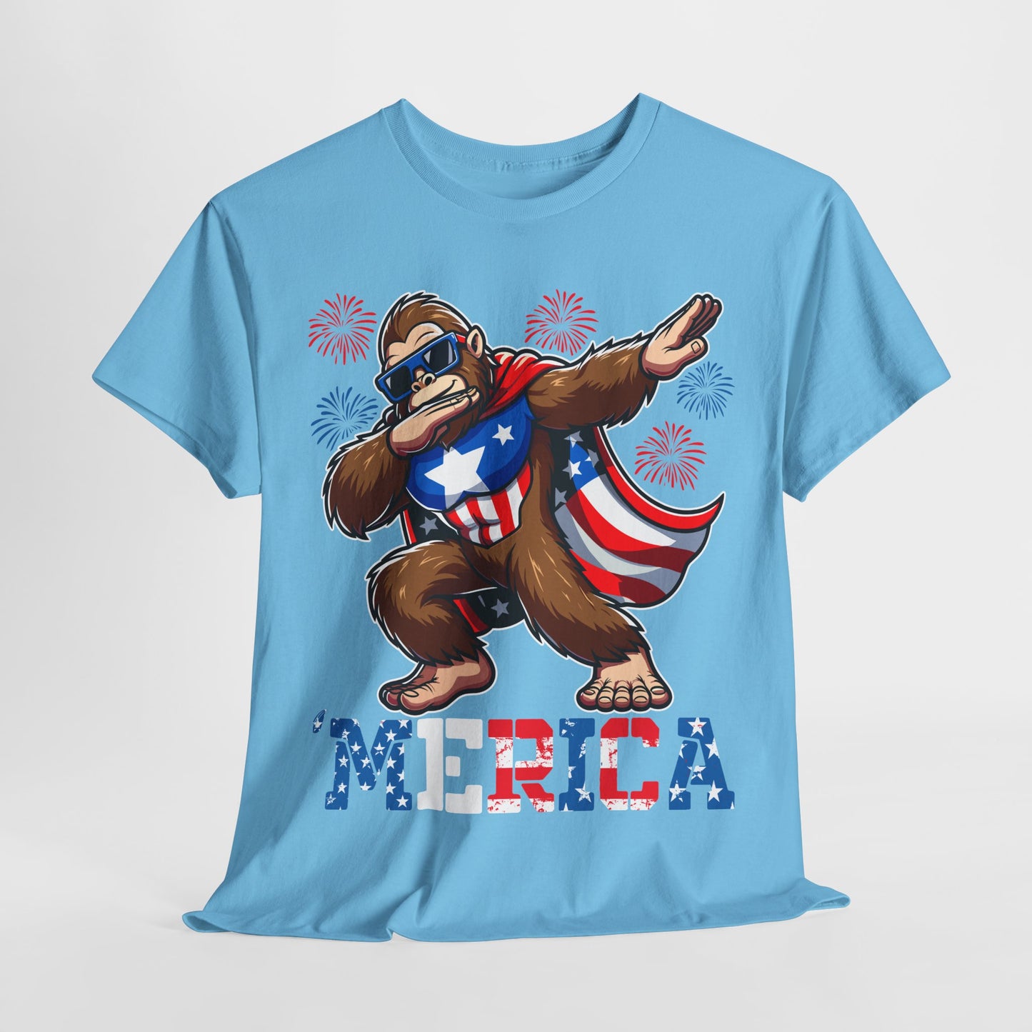 'Merica! Dabbin' Bigfoot T-Shirt