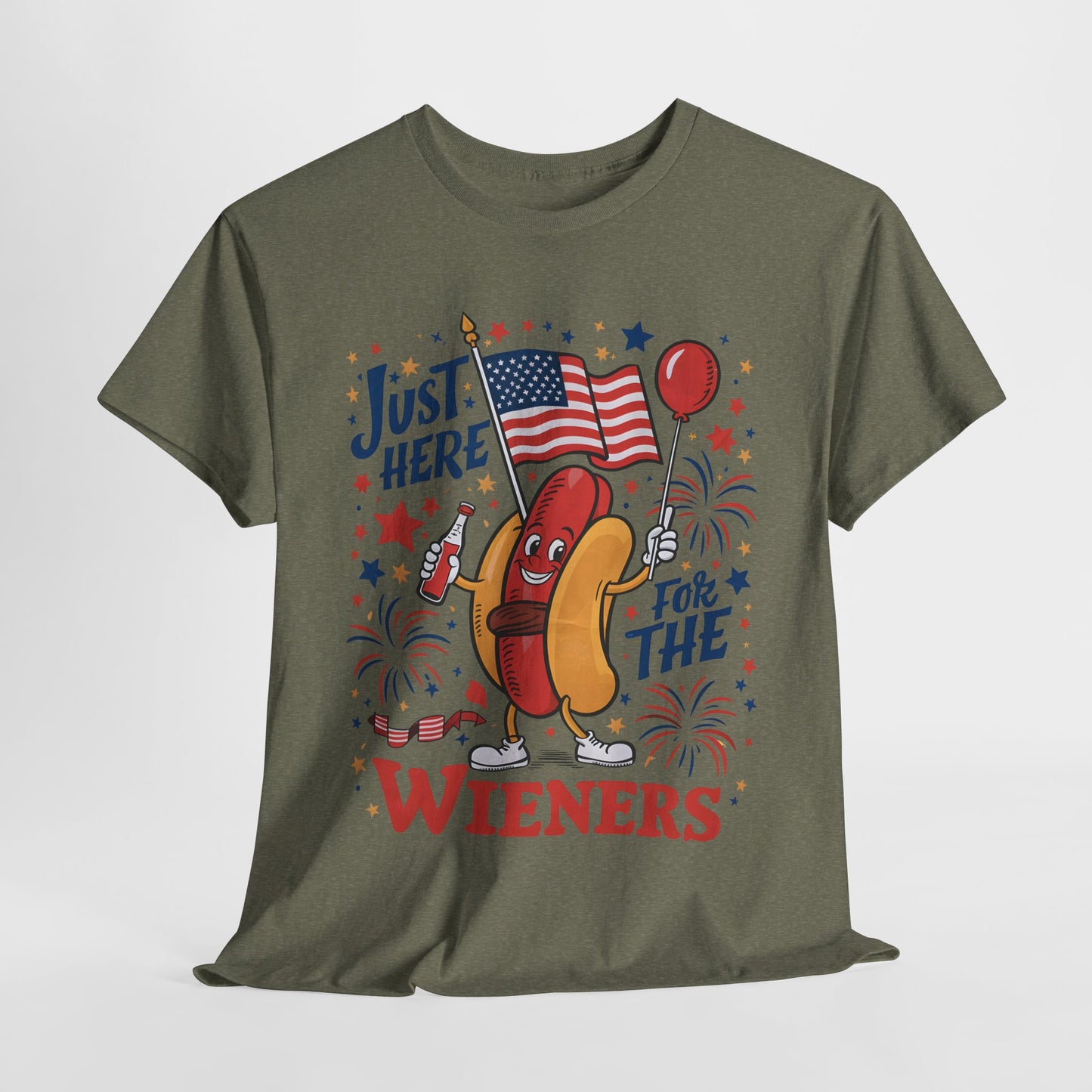 Just Here for the Wieners #1 T-Shirt