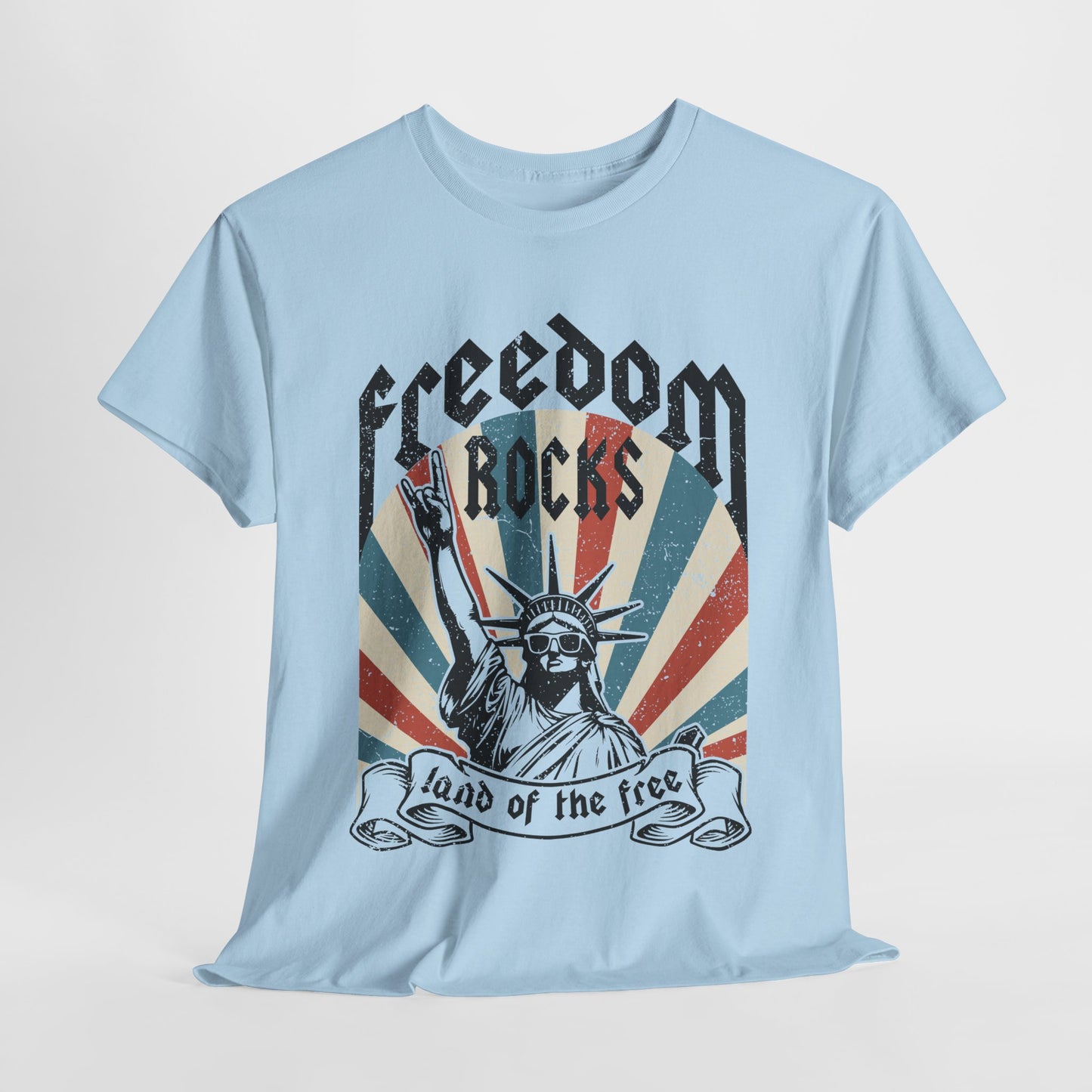 Statue of Liberty - Freedom Rocks T-Shirt
