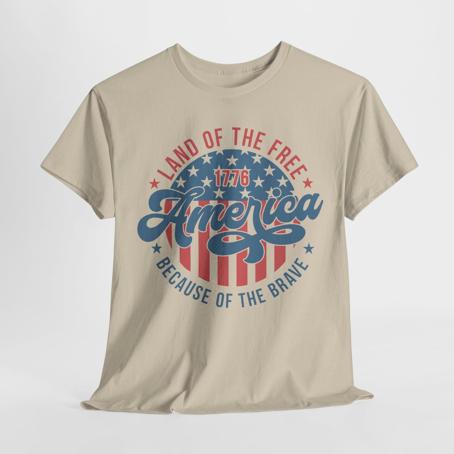 Land of the Free Because of the Brave #1 T-Shirt