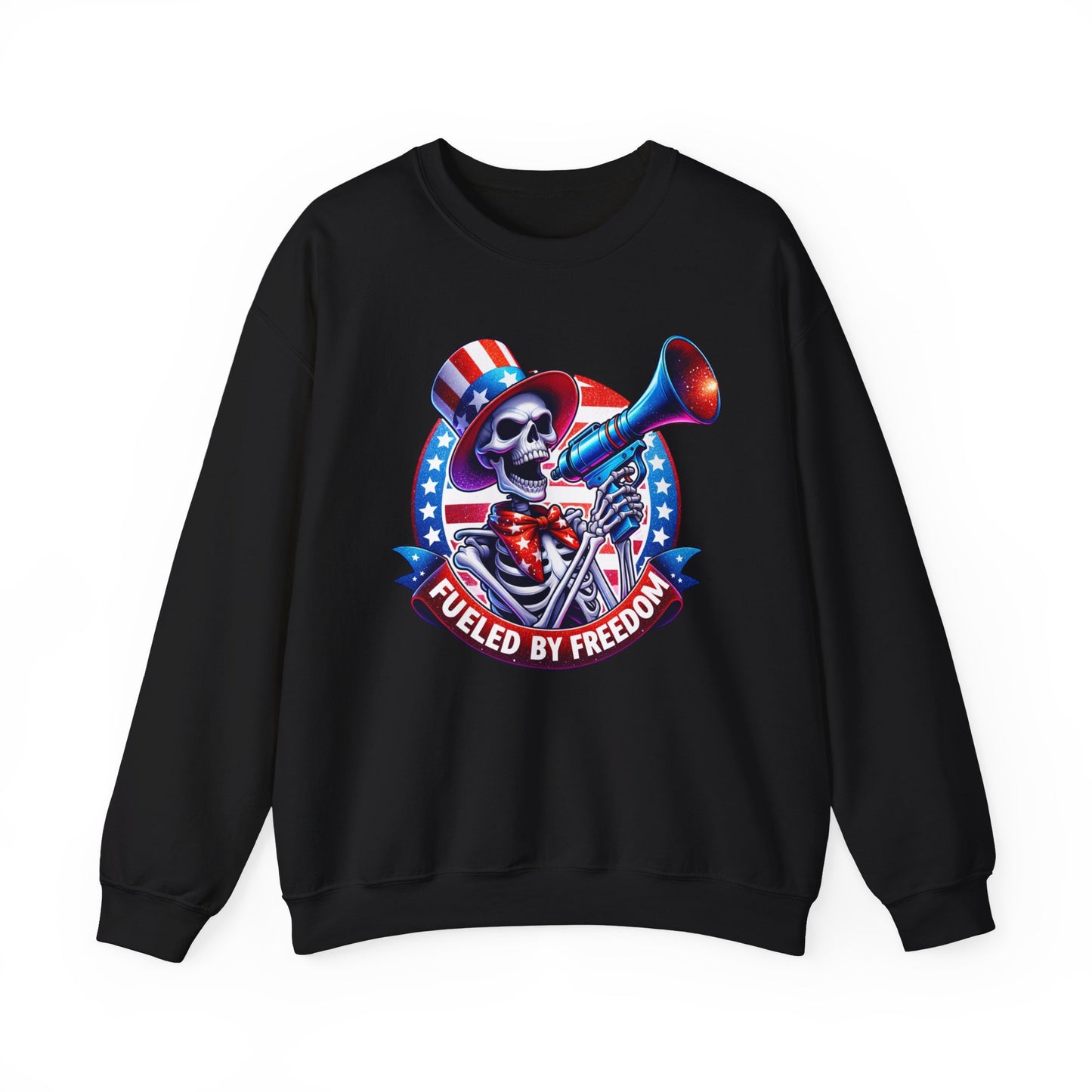 Fueled by Freedom Skeleton Sweatshirt