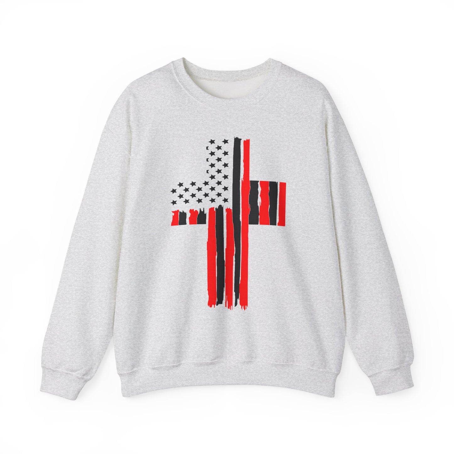 American Flag Cross #1 Sweatshirt