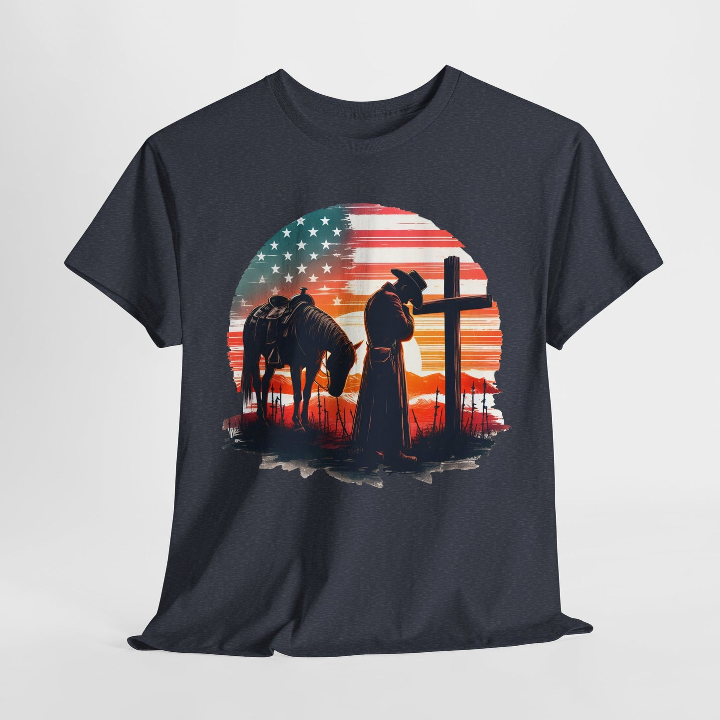 Cowboy Traveler at Cross T-Shirt