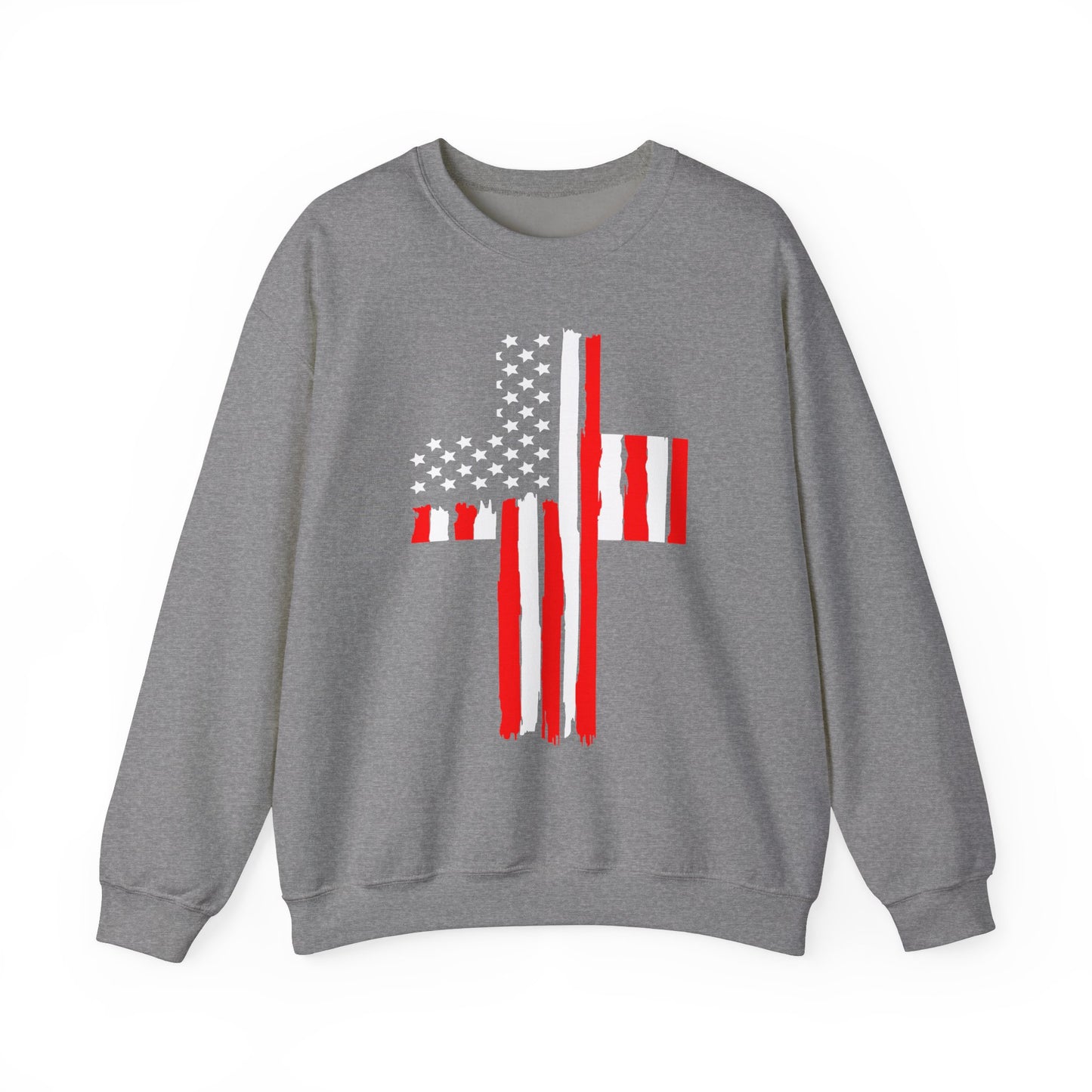 American Flag Cross #1 Sweatshirt