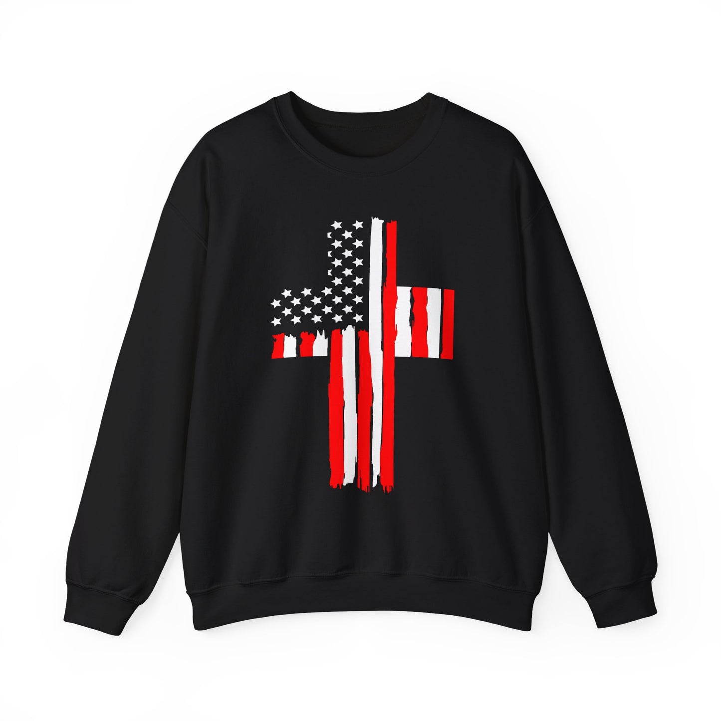 American Flag Cross #1 Sweatshirt