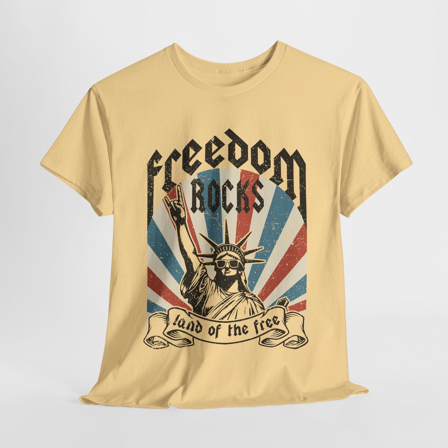 Statue of Liberty - Freedom Rocks T-Shirt