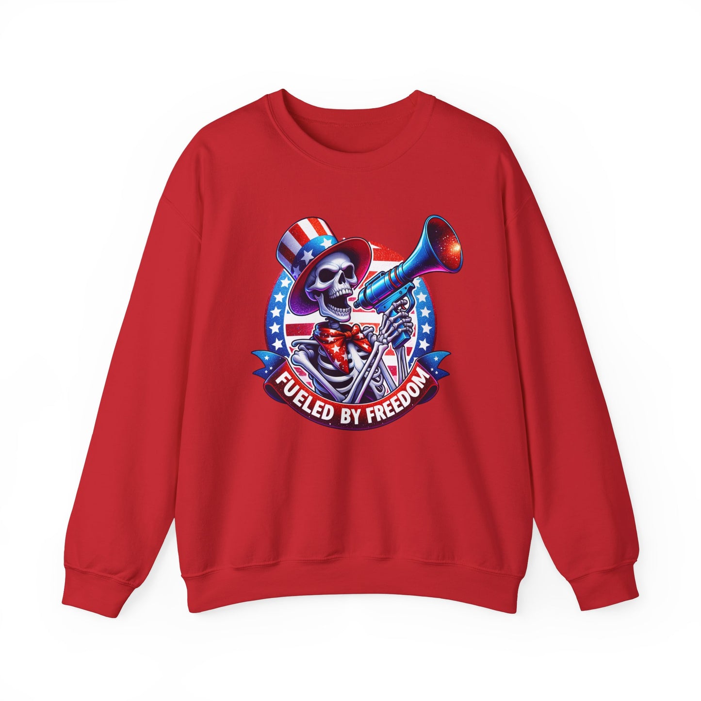 Fueled by Freedom Skeleton Sweatshirt
