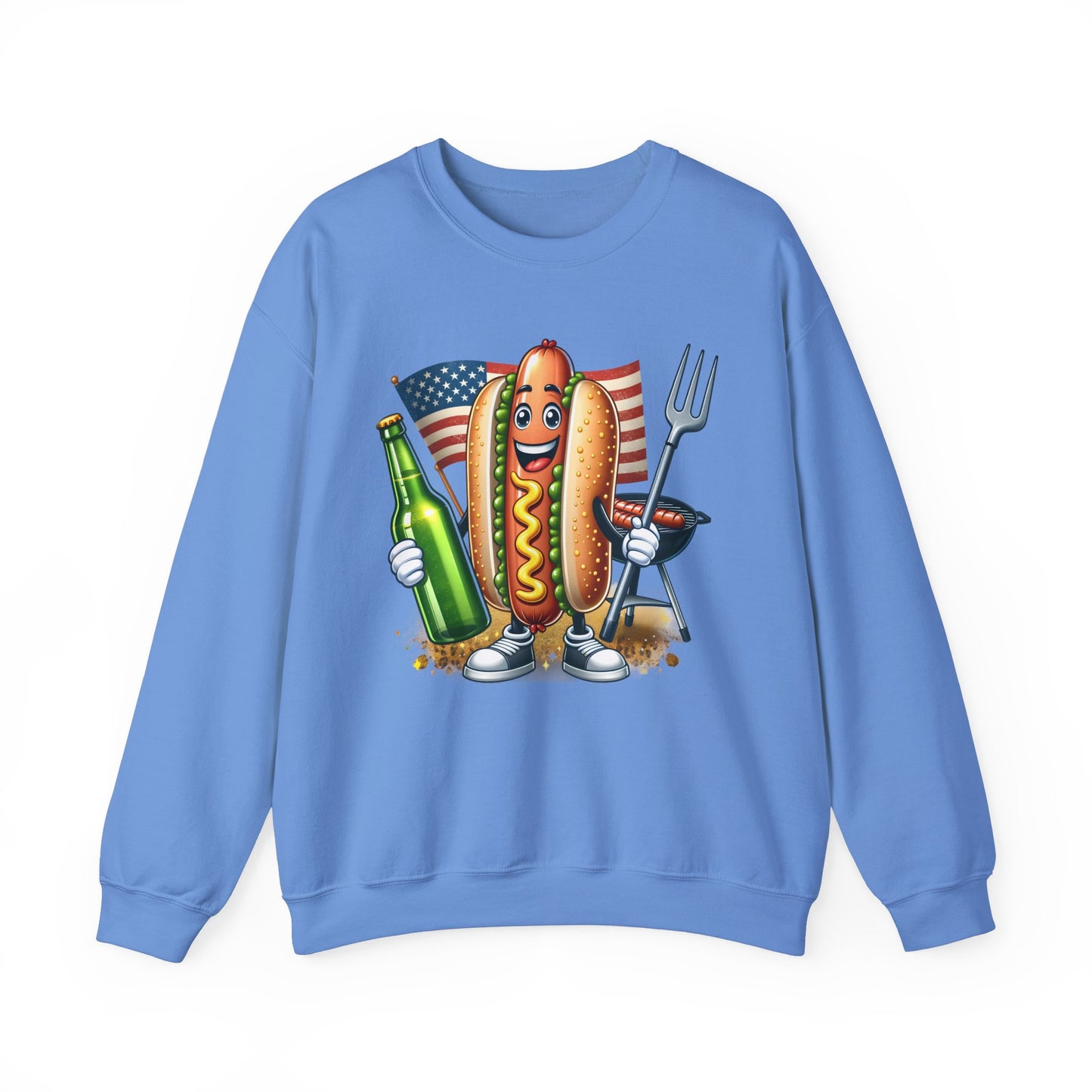 Hot Dog and a Beer Sweatshirt