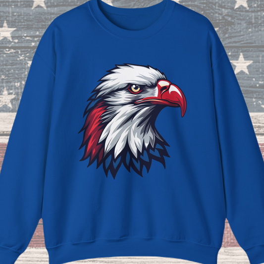 Bald Eagle Head #1 Sweatshirt