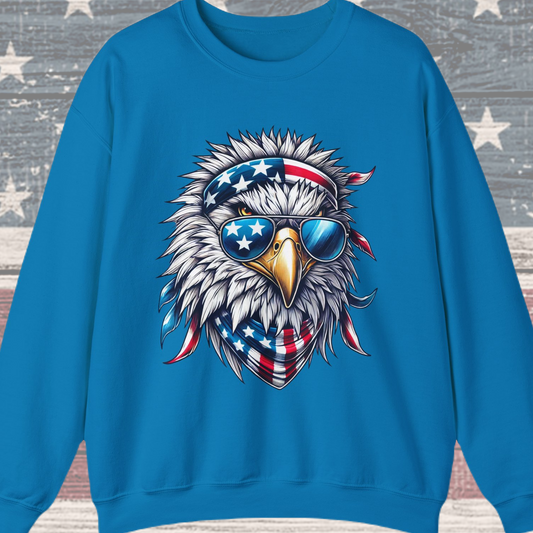 Eagle with Shades #1 Sweatshirt