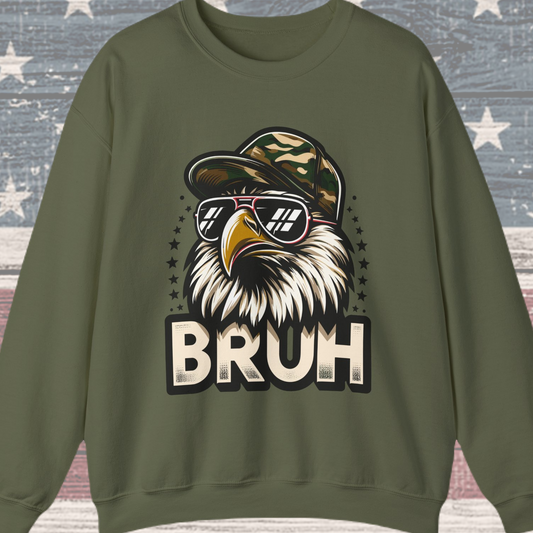 Eagle with Shades #2 Sweatshirt