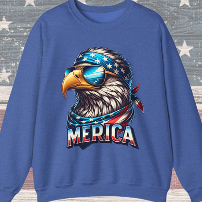 Eagle with Shades #3 Sweatshirt
