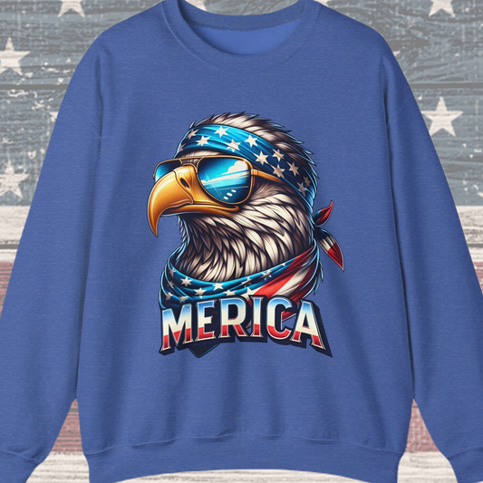 Eagle with Shades #3 Sweatshirt