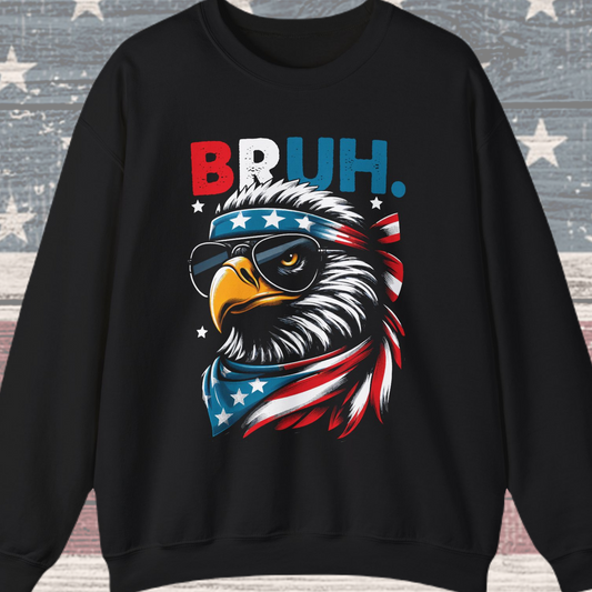 Eagle with Shades #4 Sweatshirt
